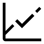 Chart Evaluation SVG Icon